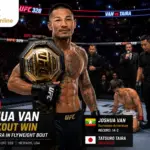 UFC 328 တွင် မြန်မာနွယ်ဖွား Joshua Van က Taira ကို Knockout ဖြင့် အနိုင်ရ